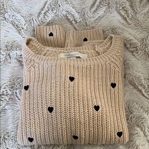 Lauren Conrad heart sweater